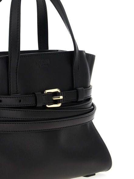 Moschino Black Polyester Handbag