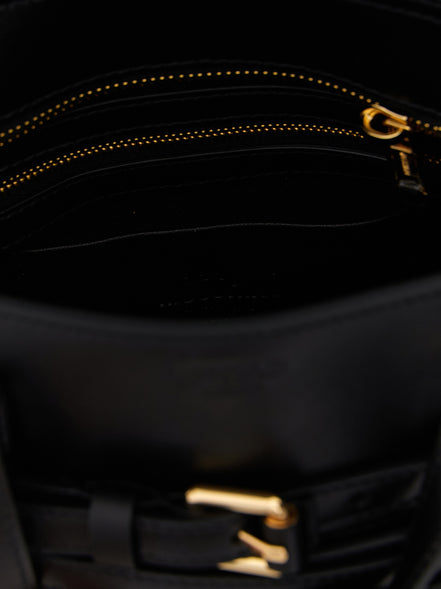 Moschino Black Polyester Handbag