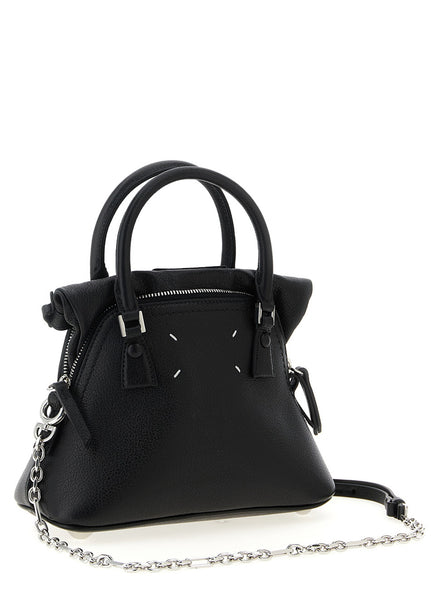 Maison Margiela Black Calfskin Handbag