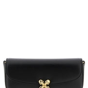 Alexander McQueen Black Calfskin Crossbody Bag