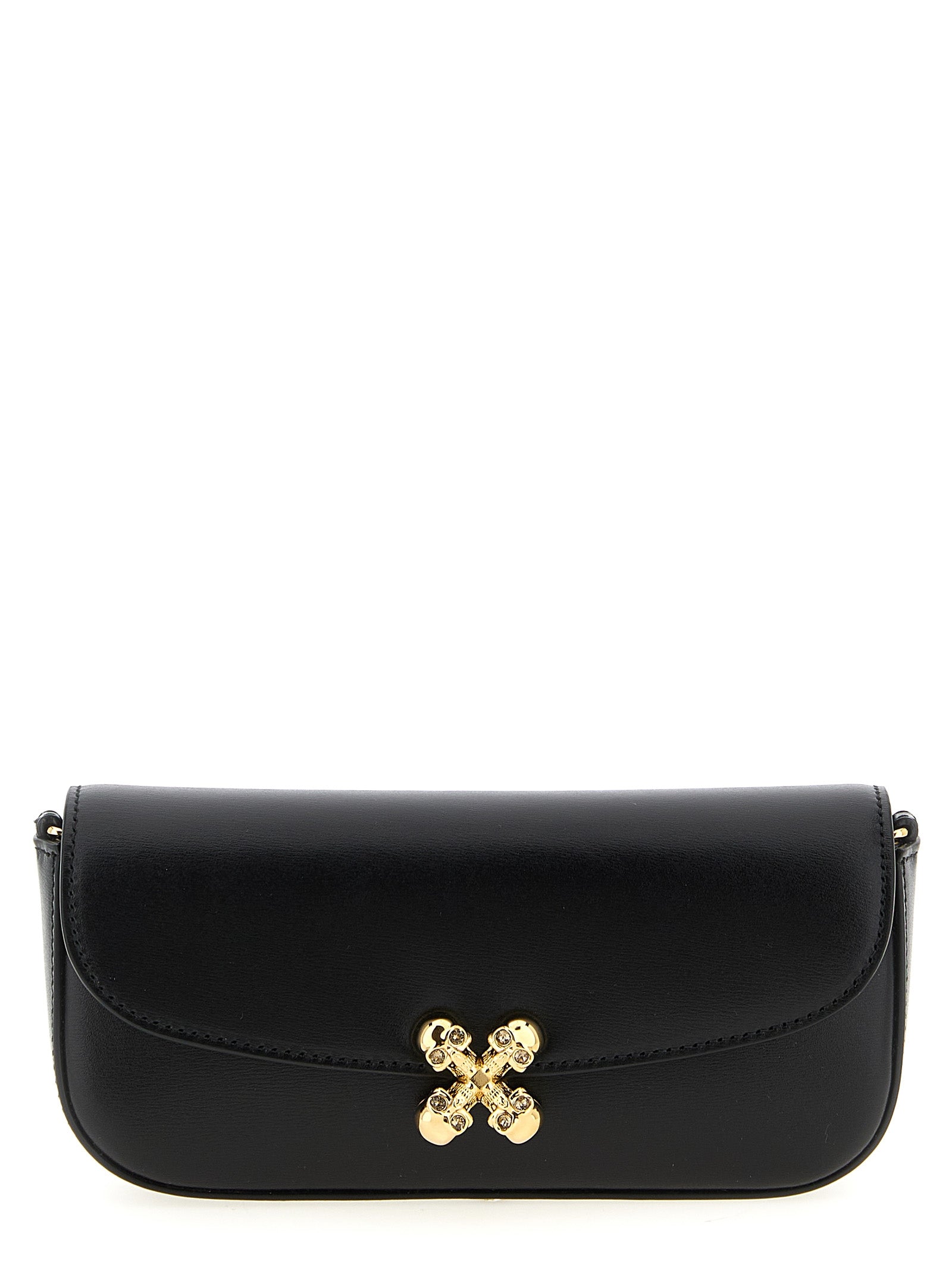 Alexander McQueen Black Calfskin Crossbody Bag