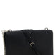 PINKO Black Goatskin Crossbody Bag