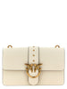 PINKO White Goatskin Crossbody Bag