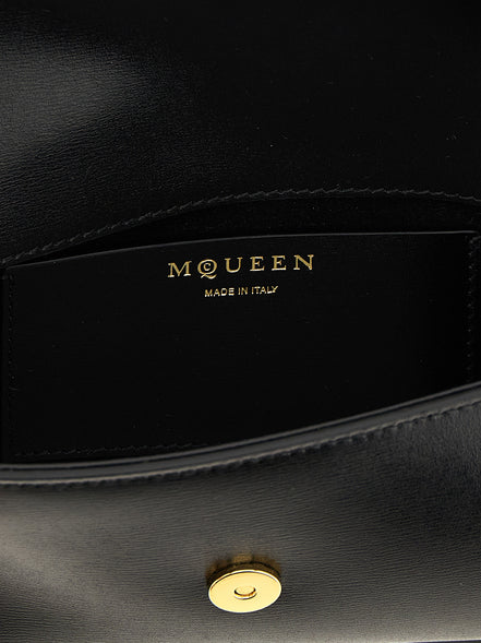 Alexander McQueen Black Calfskin Crossbody Bag