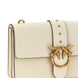 PINKO White Goatskin Crossbody Bag