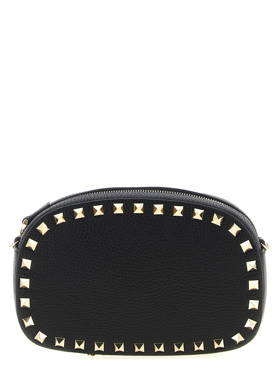 Valentino Garavani Black Calfskin Crossbody Bag