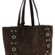 Valentino Garavani Brown Cowhide Tote Bag