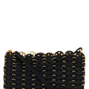 Paco Rabanne Black Calfskin Crossbody Bag