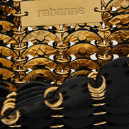 Paco Rabanne Black Calfskin Crossbody Bag