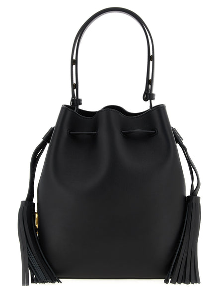 Valentino Garavani Black Calfskin Shoulder Bag