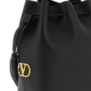 Valentino Garavani Black Calfskin Shoulder Bag