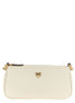 PINKO White Goatskin Crossbody Bag