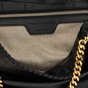 Stella McCartney Black Polyester Tote Bag