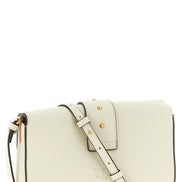 PINKO White Goatskin Crossbody Bag