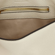 PINKO White Goatskin Crossbody Bag