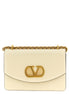 Valentino Garavani White Calfskin Shoulder Bag