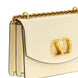 Valentino Garavani White Calfskin Shoulder Bag