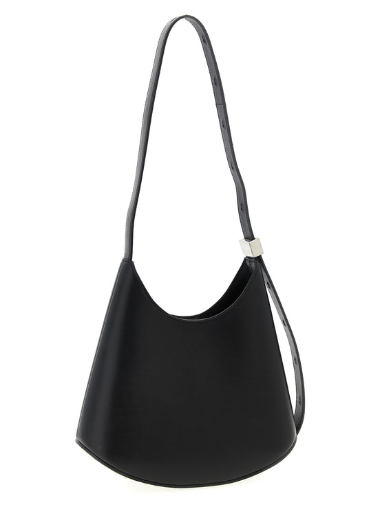 Jil Sander Black Bovine Leather Shoulder Bag