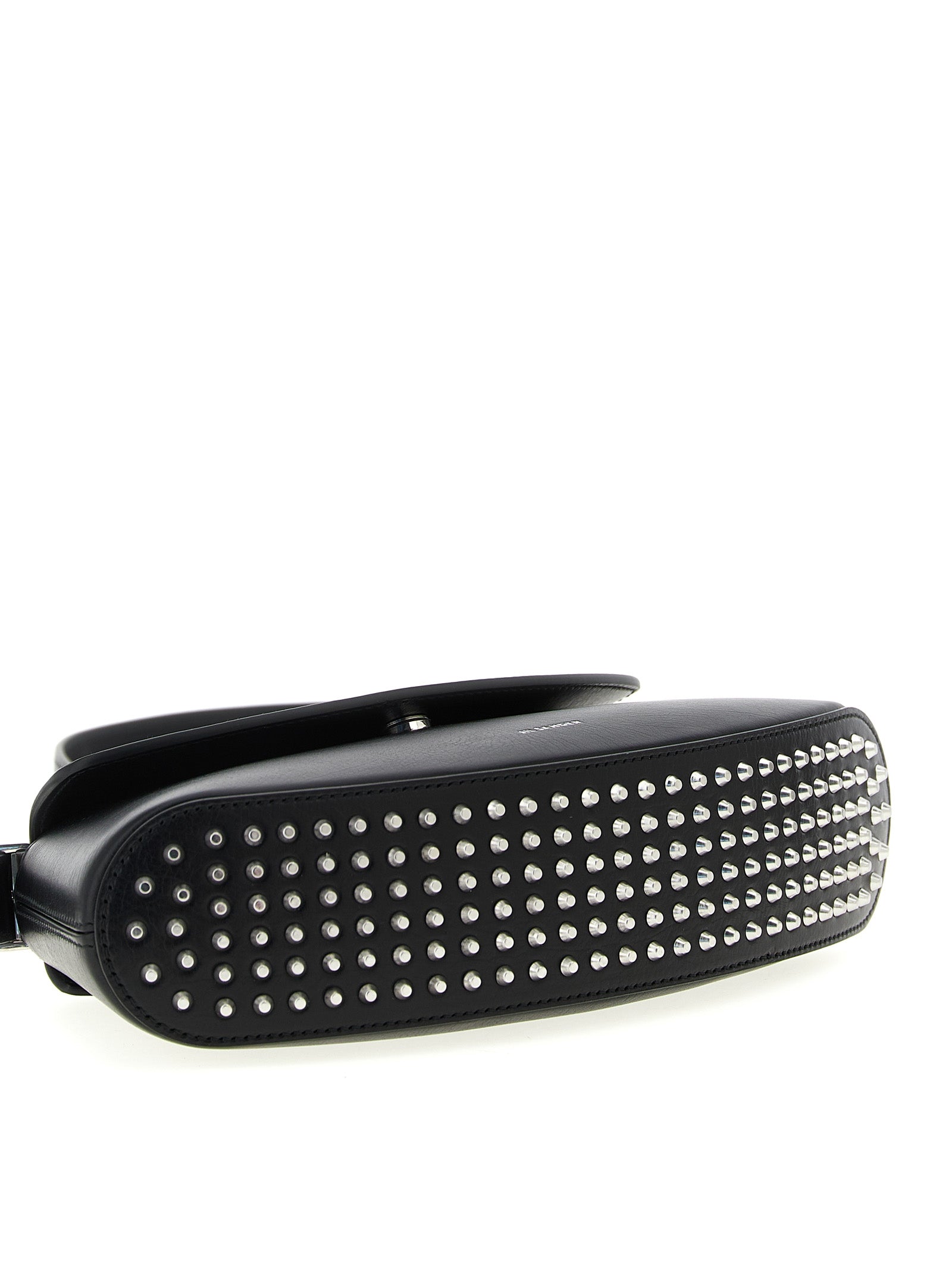 Jil Sander Black Bovine Leather Crossbody Bag