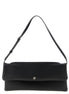 Courrèges Black Cowhide Clutch Bag