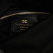 Elisabetta Franchi Black Calfskin Shoulder Bag
