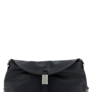 PINKO Black Goatskin Shoulder Bag