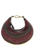 Fendi Multicolor Lamb Leather Handbag