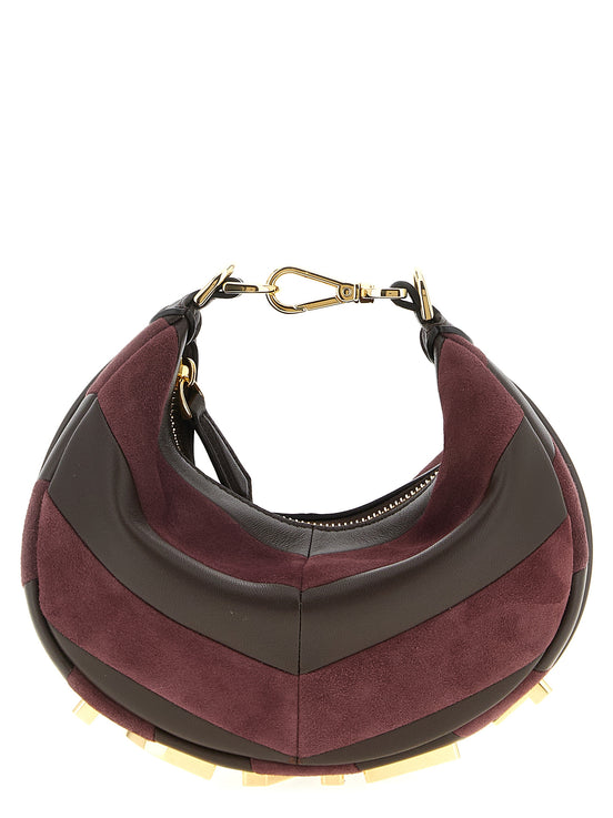 Fendi Multicolor Lamb Leather Handbag