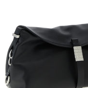 PINKO Black Goatskin Shoulder Bag
