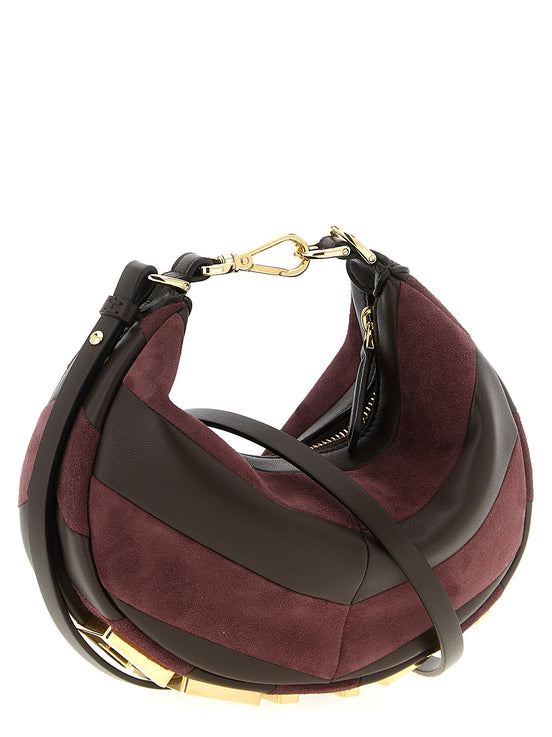 Fendi Multicolor Lamb Leather Handbag