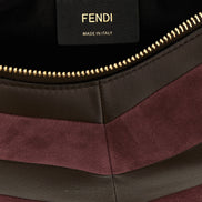 Τσάντα χειρός Fendi από πολύχρωμο δέρμα αρνιού