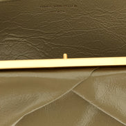 Dries Van Noten Bicolor Calfskin Clutch Bag