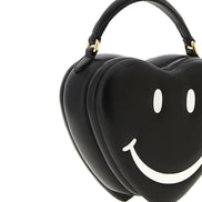 Τσάντα Χειρός από Μαύρο Πολυεστέρα Moschino