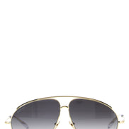 Gucci Gold Metal Sunglasses