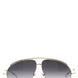 Gucci Gold Metal Sunglasses