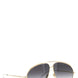 Gucci Gold Metal Sunglasses