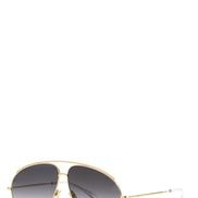 Gucci Gold Metal Sunglasses