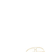 Gucci Gold Polyamide Sunglasses