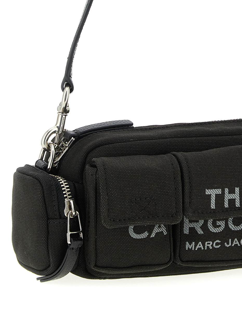 Marc Jacobs Black Cotton Shoulder Bag