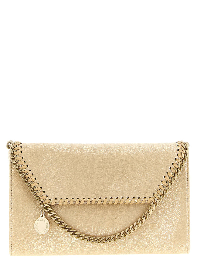 Stella McCartney Gold Polyester Cardholder