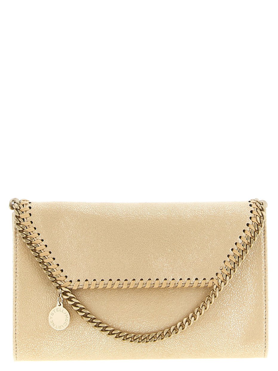Stella McCartney Gold Polyester Cardholder