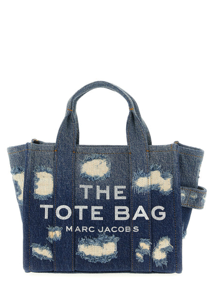 Marc Jacobs Blue Cotton Tote Bag