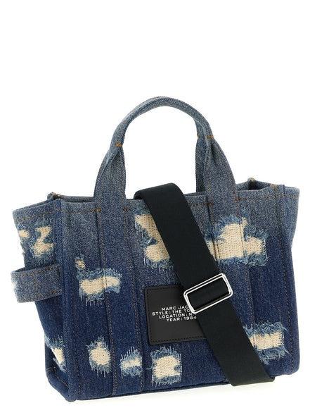 Marc Jacobs Blue Cotton Tote Bag