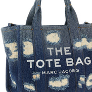 Marc Jacobs Blue Cotton Tote Bag