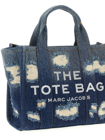 Marc Jacobs Blue Cotton Tote Bag
