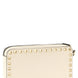 Valentino Garavani White Calfskin Clutch Bag