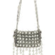 Paco Rabanne Silver Brass Shoulder Bag