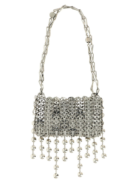 Paco Rabanne Silver Brass Shoulder Bag
