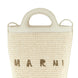 Marni White Cotton Handbag