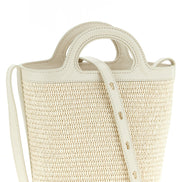 Marni White Cotton Handbag